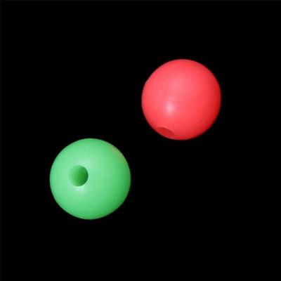 High Quality 100pc/bag Hot Sea Plastic Glowing Balls Fishing Floats Beads Stoppers Luminous Light
