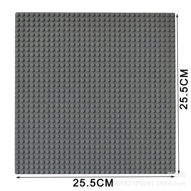 Classic Base Plates City Street Road Plate Building Blocks Figures Construction Toys 32*32 32X32 Dots Baseplates Plastic Bricks