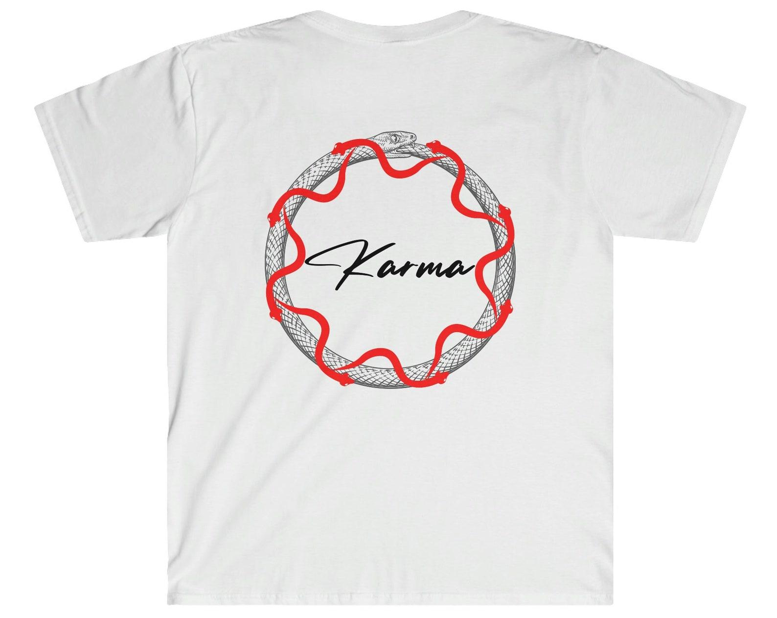 Karma Cycle T-Shirt: Gen Z Anime Alpha Male Tee 3XL