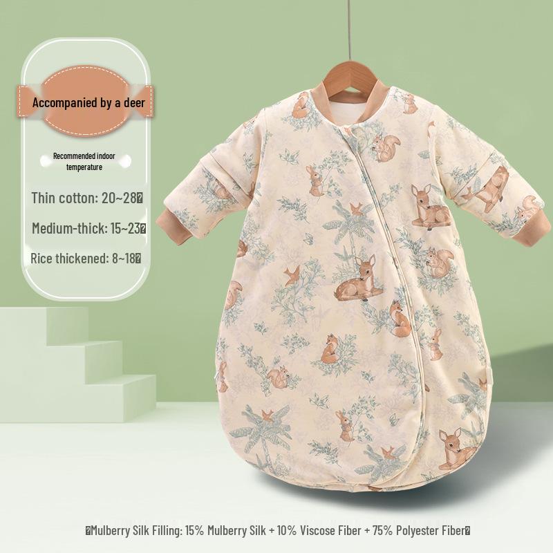 Warm Autumn/Winter Newborn Sleep Bag, Anti-Kick, A-Class Swaddle for Startle Reflex