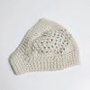 Meier Women's fall/winter knit beanie, headband hat, turban hat, open top hat - handmade with rhinestone embellishments