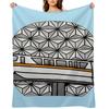 Travelling Monorail - Epcot Throw Blanket Plaid On the Sofa Picnic Funny Gift Luxury Designer Blankets