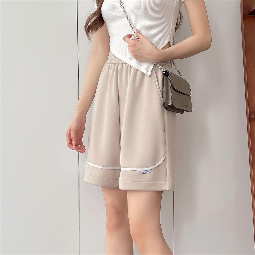 Pantaloni scurți largi de vară pentru femei Pantaloni casual largi