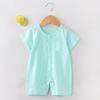 2026 Newborn Short Sleeve Jumpsuit Romper - Thin Style Bodysuit Pajamas