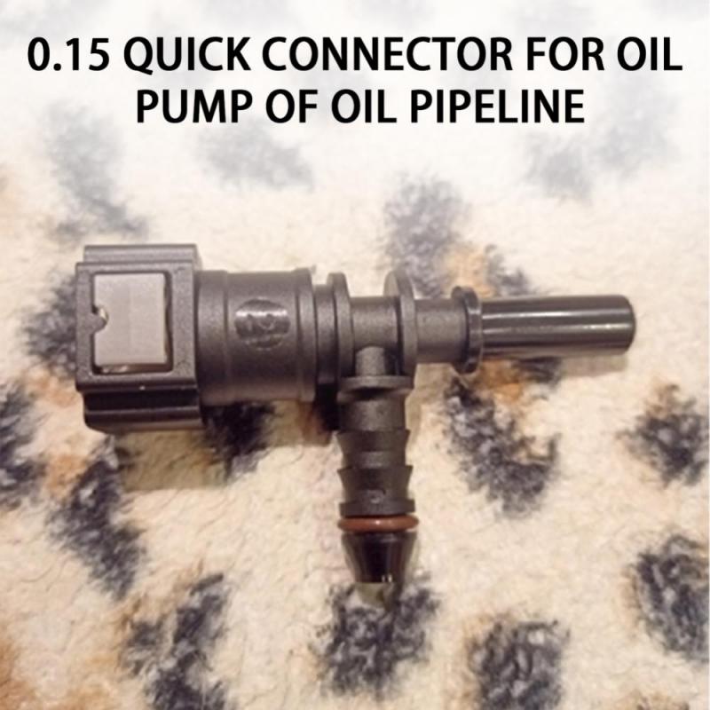 Car Accessories 7.89 ID6 Auto Car Fuel Line Bundy Tee Hose Coupler Nylon Motorcycle Hose Coupler Quick Release Connect Connector