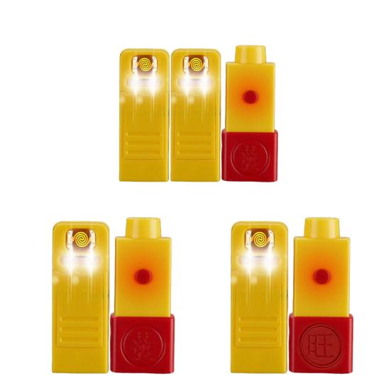 1/2Pcs USB Charging Remote Control Igniter with Lights 10M Effective Distance Flameless Candle Camping Survival Kitchen Electric Ignition Device