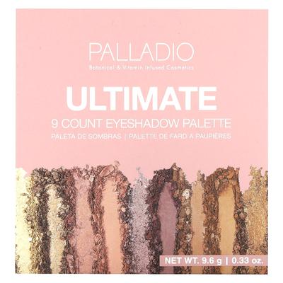 Ostateczna paleta cieni do powiek 9 kolorów, Rosy Nude, 9,6 g(0.33 uncji)