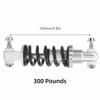 150mm 300LBS Bike Shock Absorbers Easy Installation Stable Universal Shock Damper Auminum alloy Rear Shock Absorber