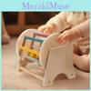 Tabletop Montessori Wooden Rolling Drum Children Coordination Training Toy
