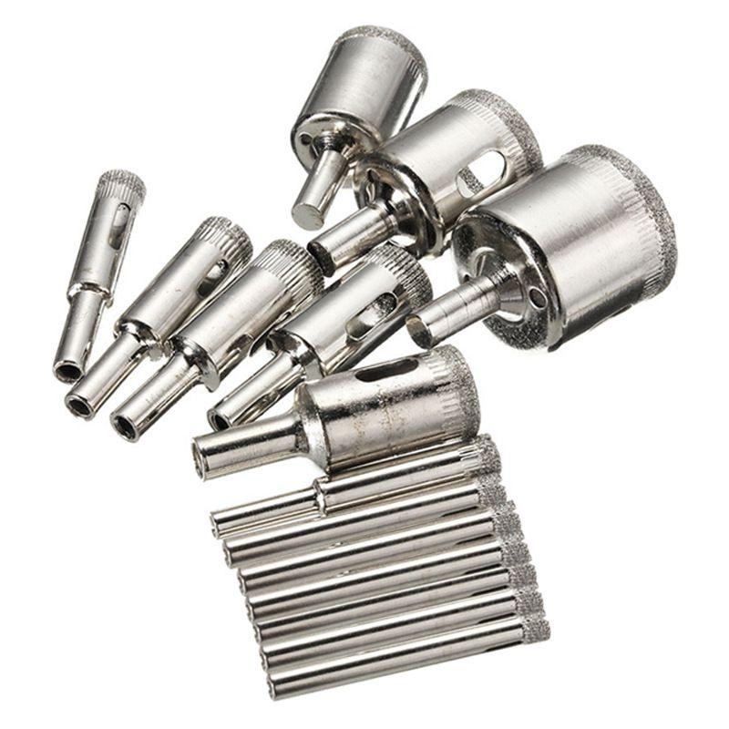 Versatile 30pcs Diamond Hole Saw Drill Bit Set For Ceramic And Marble Projects