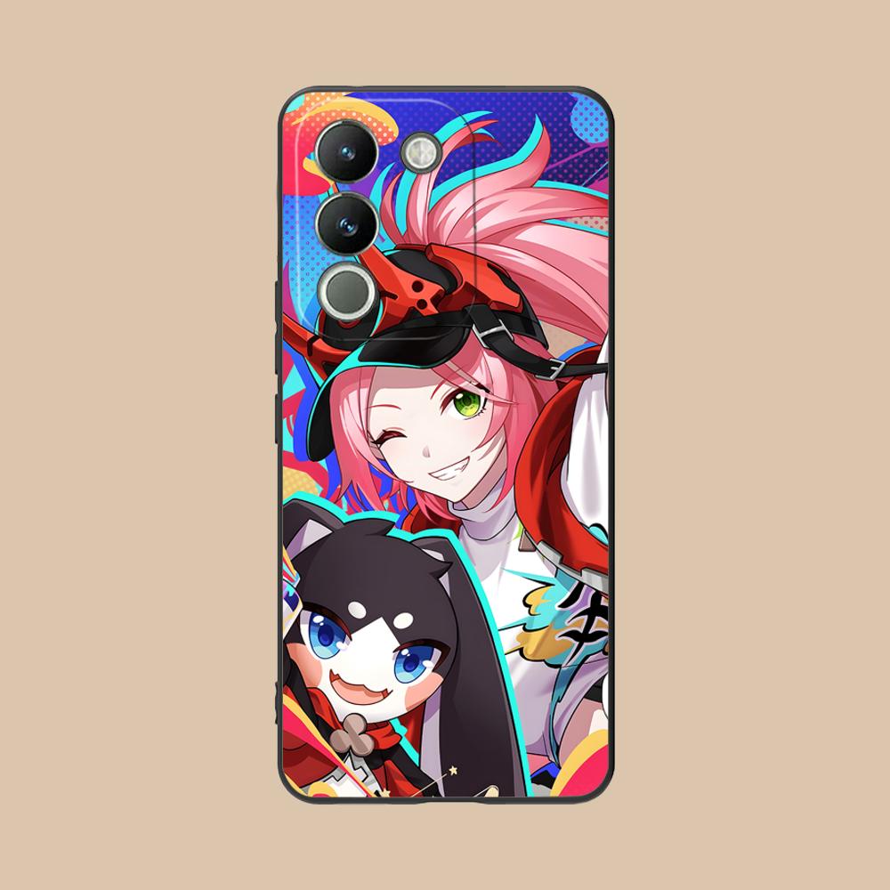 

HSR Rappa Matte TPU Mobile Phone Case for VIVO Y77 76 75 74 73 72 58 56 55 51 50 38 36 Y19 Y18 Y03 Y01 5G Colorful Cover vivo Y01