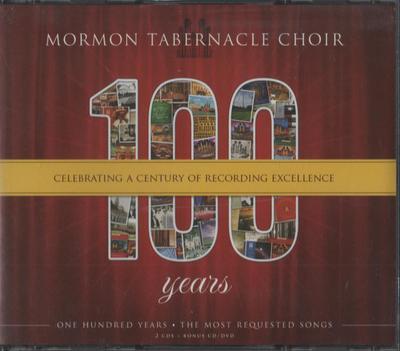 CD CORO DEL TABERNÁCULO MORMÓN - 100: Celebrando un Siglo de Recor SKU5038092 Tabernáculo Mormón 2010 EE. UU. Clásico Usado