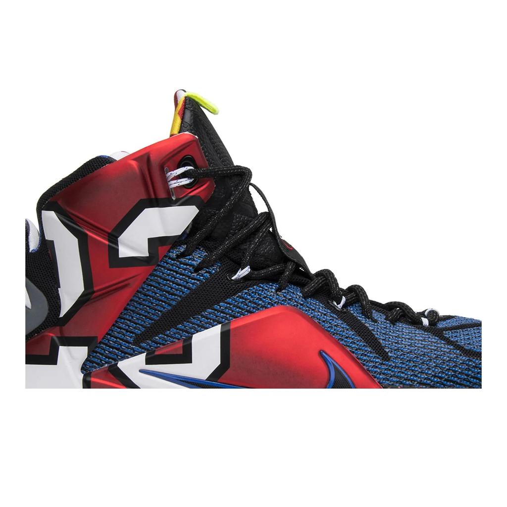 Nike LeBron 12 SE 'What The' (Unisex) Multi-Color / Metallic Cacao / Phantom Basketball Shoes 802193 909