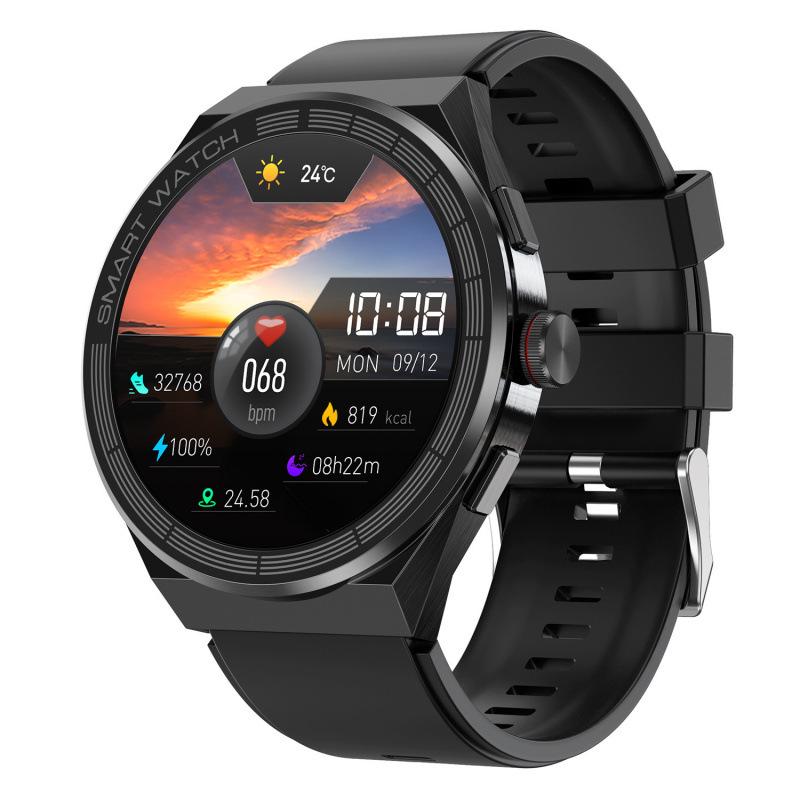 Smartwatch Pro 1.45\" Round Screen: Sport, Bluetooth Calling, NFC, Heart Rate, Alipay Enabled