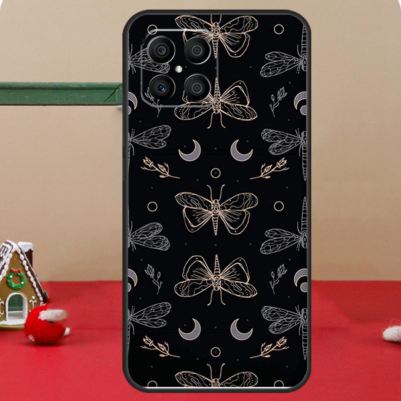 Skull Gothic Creepy Pastel Goth Case For Honor Magic 7 Lite 5 6 8 Pro Honor 400 200 50 70 90 X8c X8a X8b X9a X9b X9c Cover