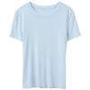 Sancai 2026 Spring Round Neck Slim Fit Short Sleeve T-Shirt
