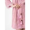 Women's 100% Cotton 4 Piece Bridal Bathrobe Set / Towel Bathrobe, Towel, Towel Slippers