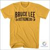 T-shirt Bruce Lee Jeet Kune Do Tekst Krótki Rękaw Koszulka dla Dorosłych