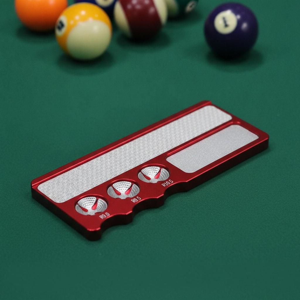 Repair Tool Aluminum Alloy Billiard Cue Tip Shaper Long-Lasting
