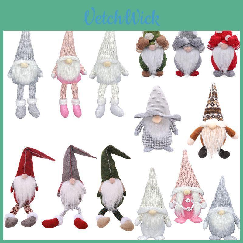 Charming Faceless Doll Christmas Decorations For Delightful Home Ornamentation