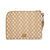 MLB Monogram Collection Polyester Wallet Clutch Regular Unisex Khaki Casual 3APOS012N-50BGD