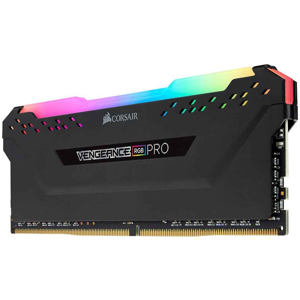 CORSAIR Desktop PC Memory for AMD VENGEANCE RGB PRO Series 16GB X CMW16GX4M1Z3600C18 DDR4-3600MHz [16GB 1]