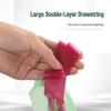 Thickened Large Drawstring Trash Bags for Kitchen - Automatic Closure, Disposable & Household Cleaning
