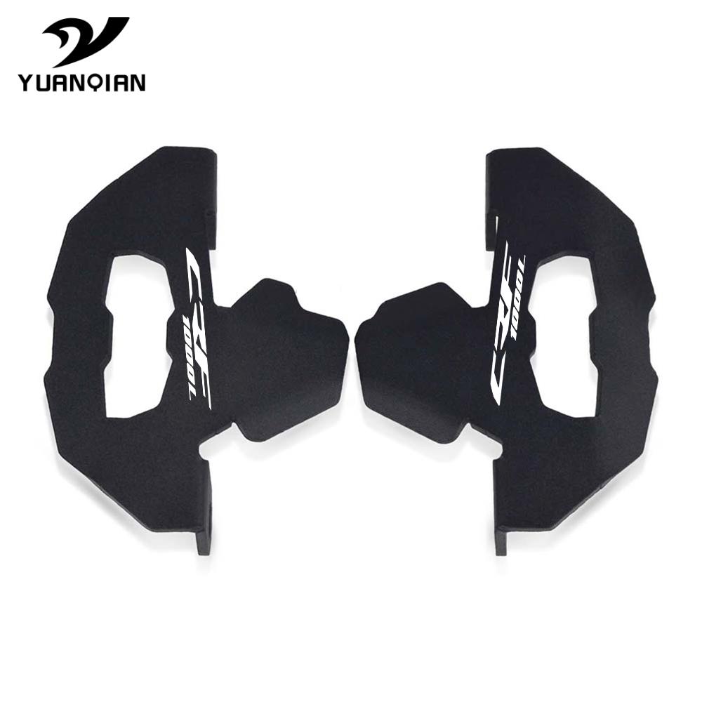 Motorcycle Aluminum Left & Right Front Brake Caliper Cover Guard For Honda CRF1000L Twin 2016-2018 CRF 1000 L
