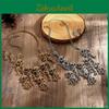 Gothic Skull Necklace And Earrings Jewelry Set With Alloy Pendant For Festival Wear