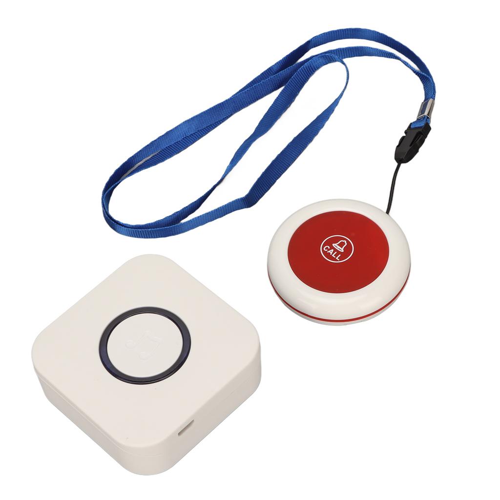 Caregiver Pager Wireless Nurse Call System Alert Button Long Distant for Home Hospital
