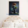 M-ine-craft Classic Kids Game Characters Minimal Video Game Poster Canvas Painting Wall Picture Home Gaming Room Decor Kids Gift