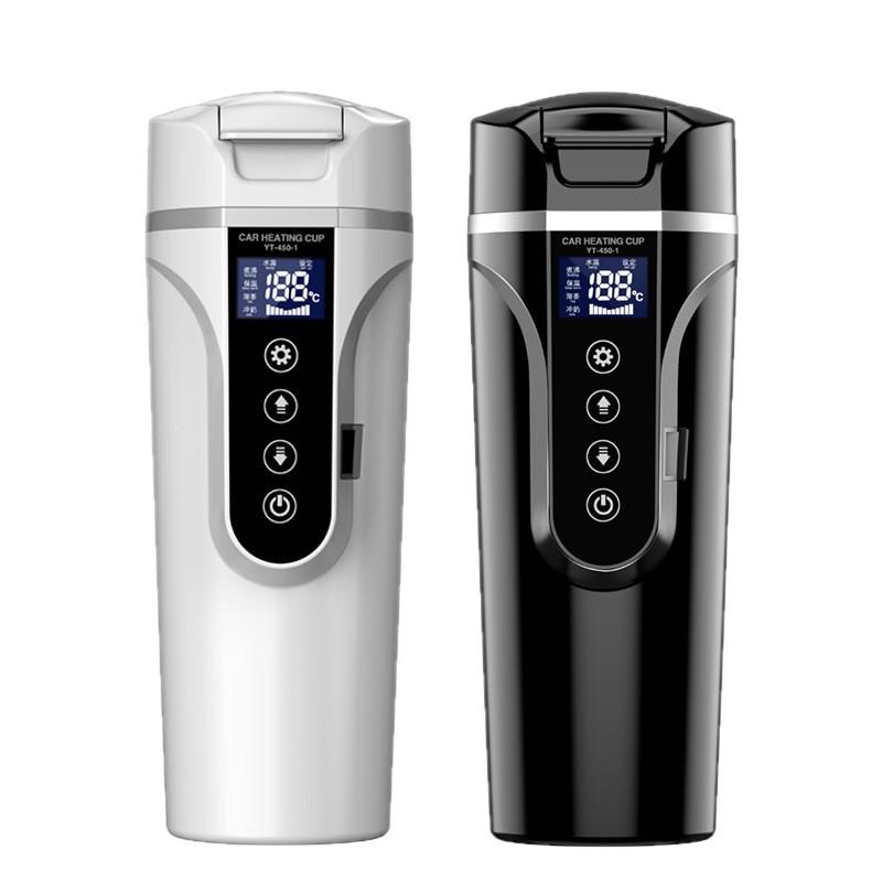 Electric Car Heating Cup - 12V/24V Thermos & Water Boiler