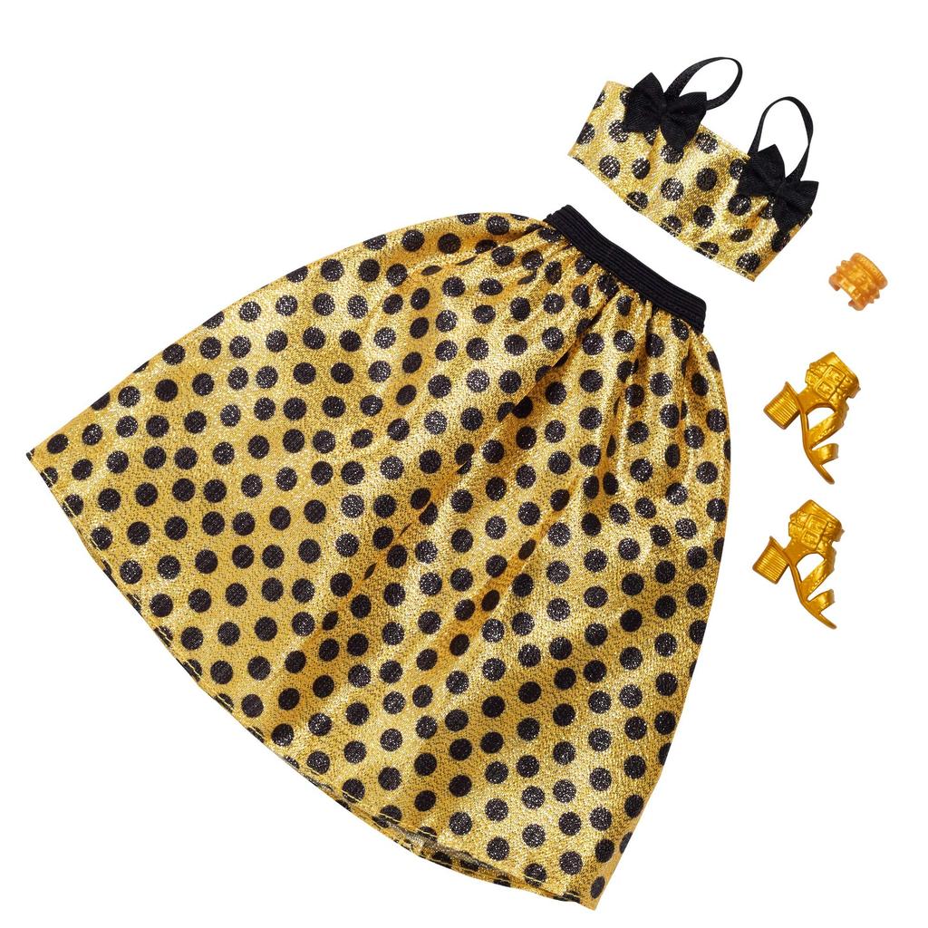 Coleção de Moda Barbie e Acessórios para 3 e GVK06 Pacote de 8 [Vestidos Bonecas] [Idades Acima]