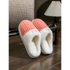 Cotton Slippers for Women in Winter, Anti Slip and Warm for Indoor Use, and Home Fur Slippers for Women