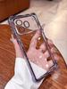 For Honor 600 Pro Cases Plating Lens Protection Film Phone Case For Honor 600 Pro Transparent Airbag Protection Case Bumper