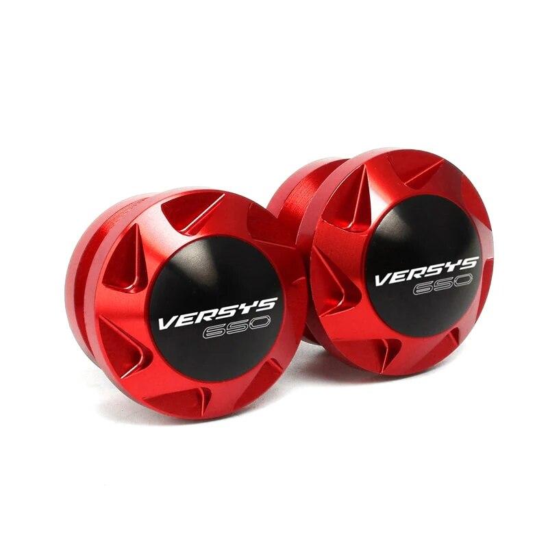 Kyvná vidlice Cívky Slider Pro KAWASAKI Pro Kawasaki VERSYS 650 VERSYS650 2007- Šroub pro stojan M10 M8 CNC