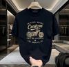 Trendy Brand Short-Sleeved Pure Cotton Men'S Printed T-Shirt Trendy Men'S And Women'S Versatile Round Neck T-Shirt Men'S