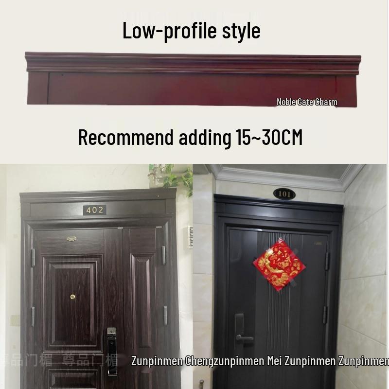 Lintel Heightening Anti-theft Entrance Door Customization & Beautification