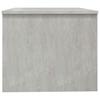 Vidaxl Couchtisch, Beton Grau, 80X50X42,5 Cm