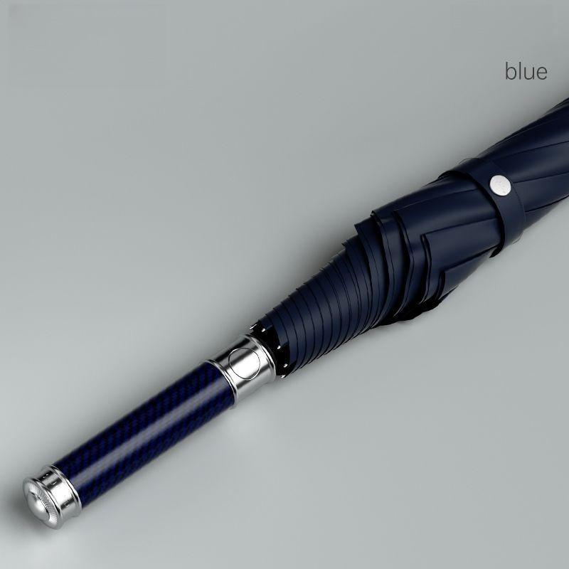 High-end Fully Automatic Thickened Bold Wind and Rain Resistant Umbrella Men's Business Anti-rainstorm Long Handle Umbrella