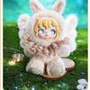 Dumia Snow Trail Secret Language Series Blind Box Lovely Vinyl Plush Doll Skeleton Movable Angel Girl Birthday Gift