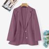 ZANZEA Women Turn Down Collar Casual Long Sleeve Unlined Cardigan Tops