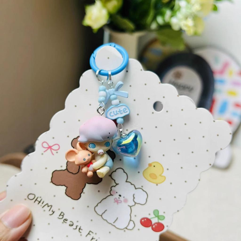 It Can Be Punched To Make A Keychain, and The Mobile Phone Chain Is Cute and Trendy To Play with.