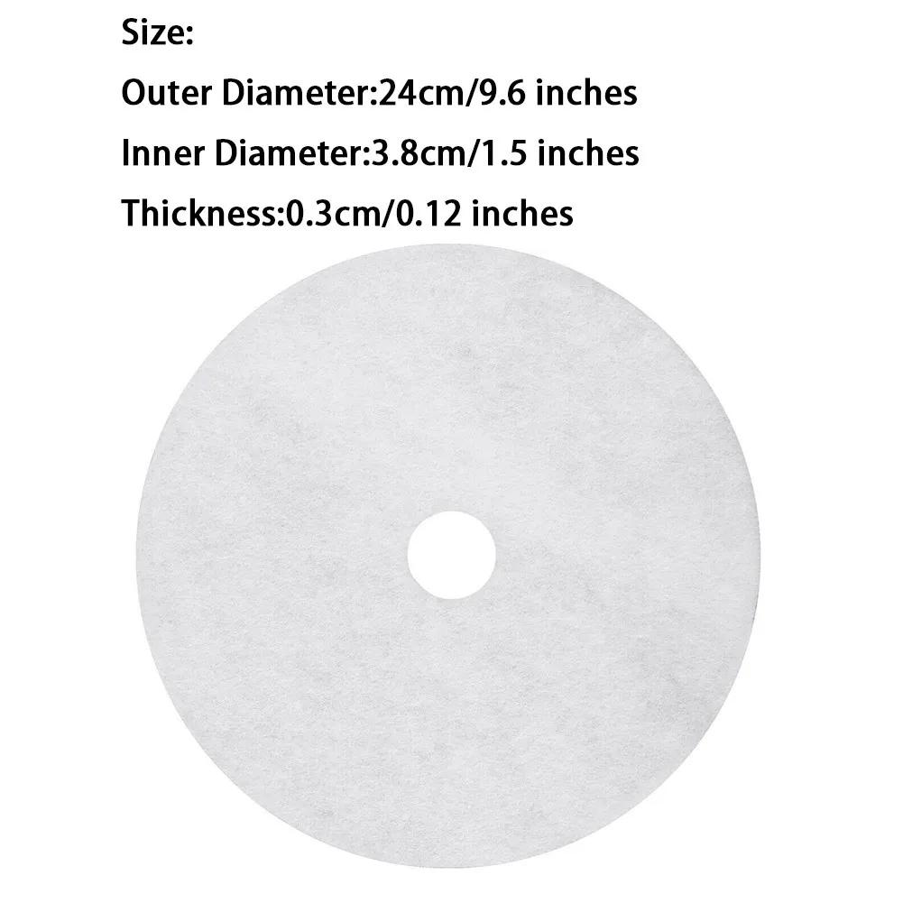 20Pcs Filter Cotton Paper Clothes Dryer Filter Cotton Humidifier Exhaust Filters Cotton Dryer Parts Filtering Disc Replacement