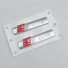2pcs ABS S Line Logo Sline Badge Car Fender Side Emblem For  qwe12 A3 A4 A5 A6 A7 A8 A1 A2 Q2 Q3 Q4 Q5 Q7 Q8 S3 S4 S5 S6 S7 TT RS