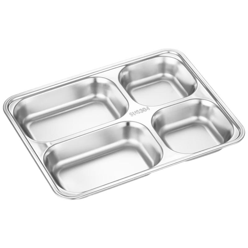 

Shengjia 304 Stainless Steel Divided Lunch Tray