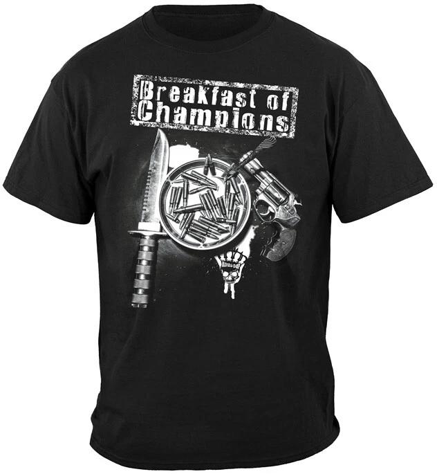 New BREAKFAST OF CHAMPIONS T Shirt XL