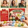 Hot Christmas Squishies Advent Calendar 24 Days Countdown Adviento Navidad Dumpling Squishy Slow Rising Squeeze Home Decor Gifts