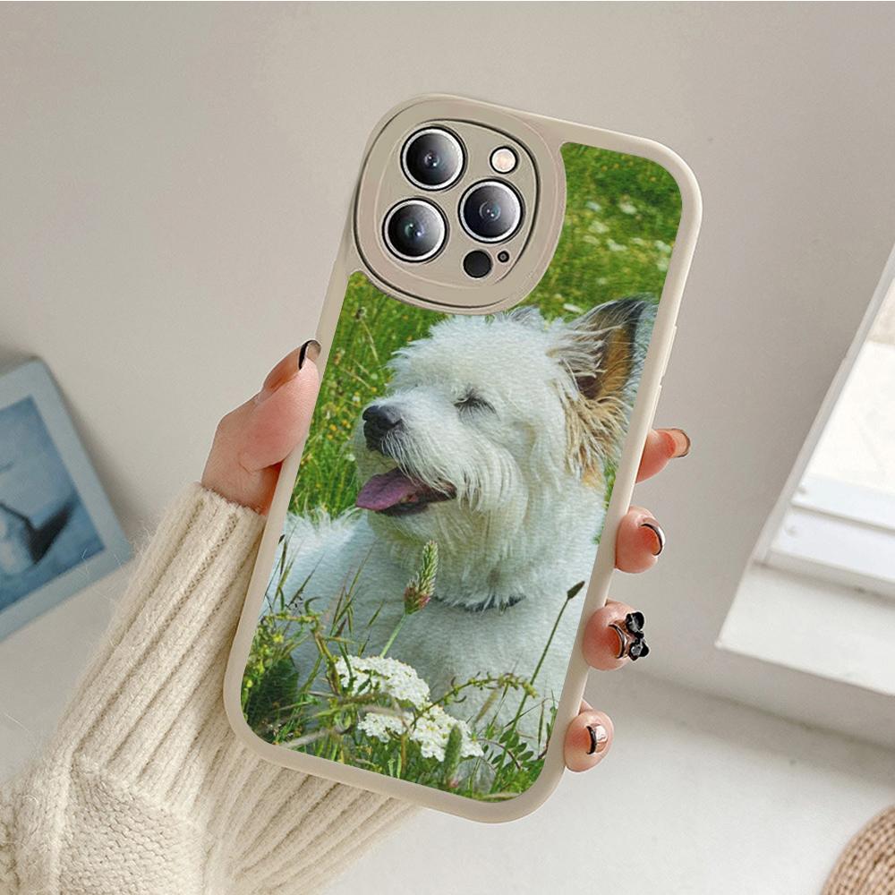 West Highland Terrier Westie Phone Case for Iphone 13 12 11 14 Pro MAX MiNi 7 8 14 Plus XS XR 13 Pro Lambskin Protective Covers