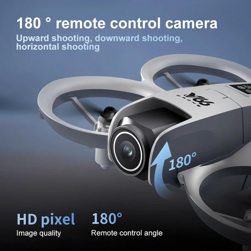 Kids Toys Gift V66 Mini Drone 4K Profession HD Wide Angle Camera WiFi FPV RC Dron Height Keep Helicopter Foldable Quadcopter